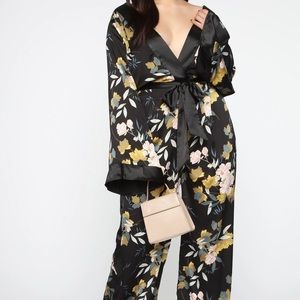 Rooting For You Floral Jumpsuit from FNN